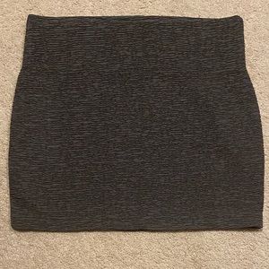 BCBG Grey Mini Skirt